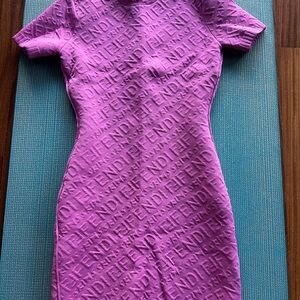 fendi skims pink dress 38